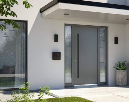 Exklusive Alu-Haustüren - Tischlerei Wilhelm im Werra-Meißner-Kreis