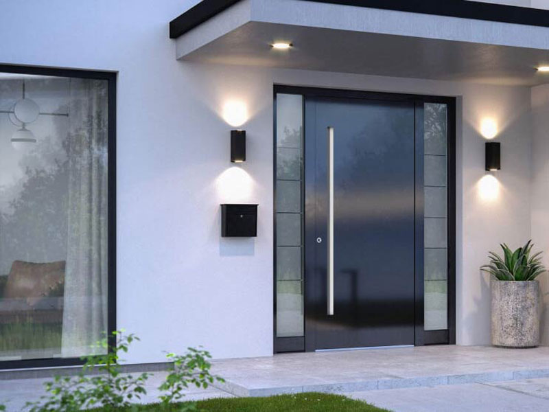 Edle Aluminium-Haustür von Inotherm